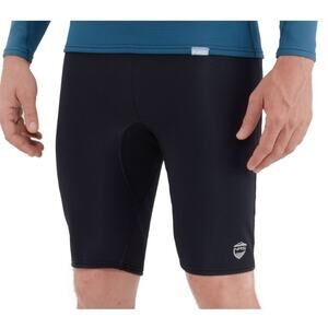 NRS Mens HydroSkin 0.5 Short Size Small Black Swimwear Paddle Board Wetsuit